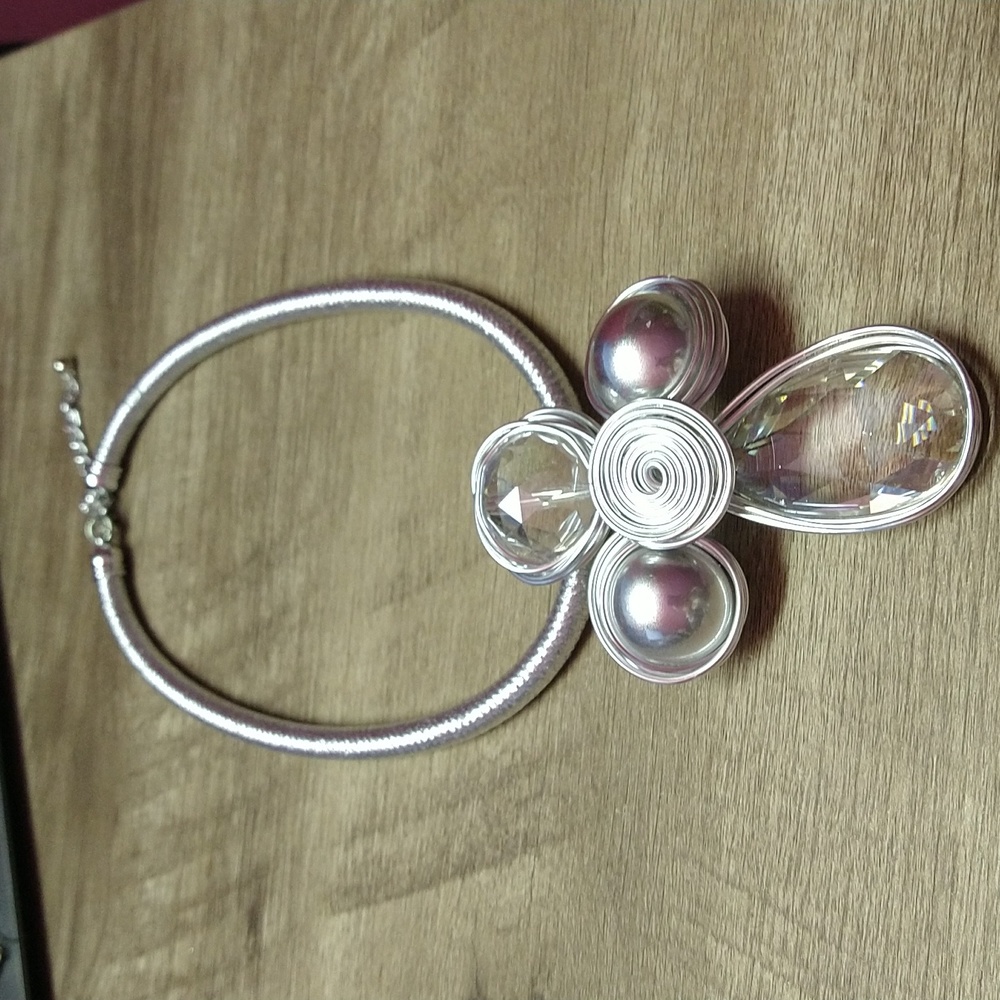 Cross or Angel Pendant on Silver Rope chain